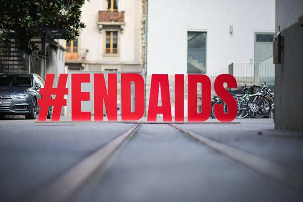 [Translate to English:] #ENDAIDS ©UNAIDS