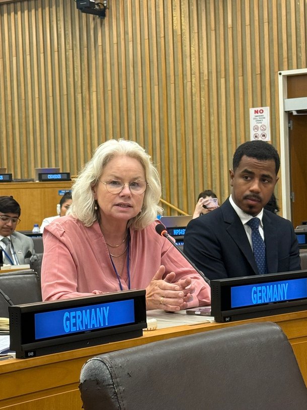 [Translate to English:] Dr. Kirsten Kappert-Gonther International Parliamentary Union (IPU) ©Meri Disoski