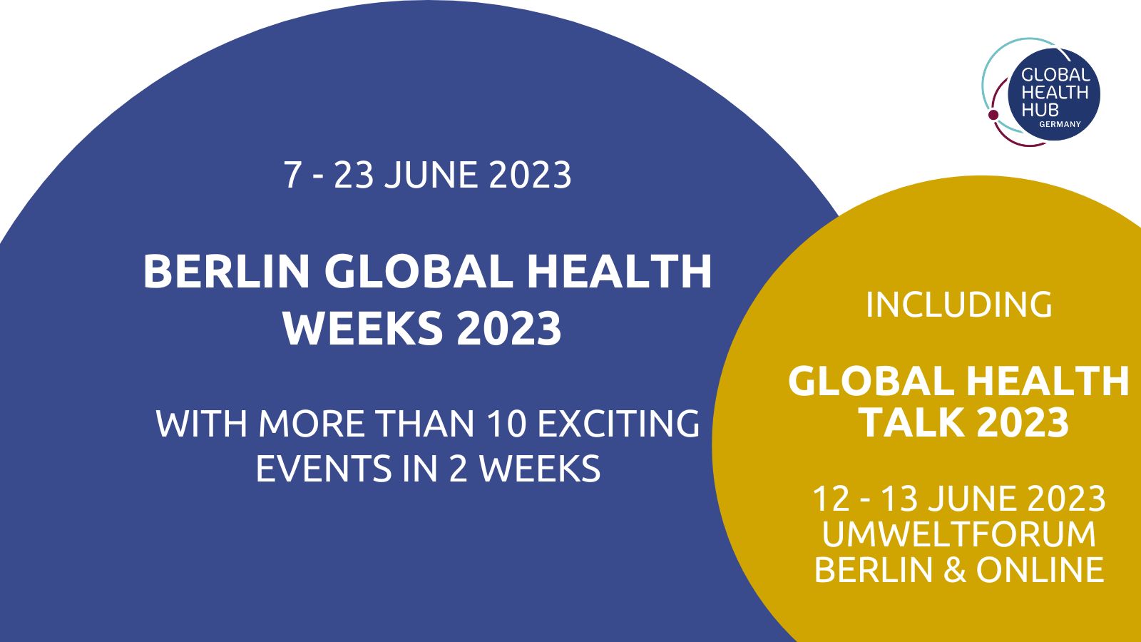 Berlin Global Health Weeks 2023